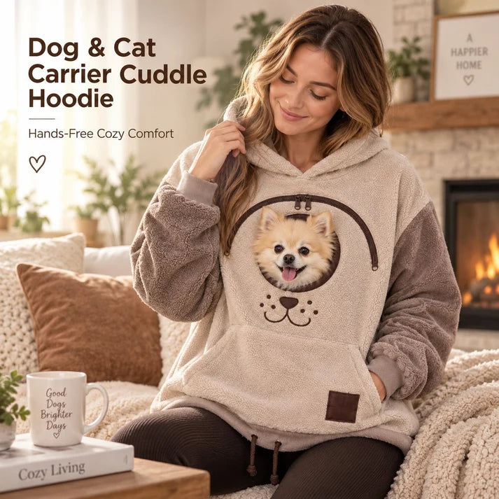 Levari Cuddle Hoodie — Built-In Pet Pouch