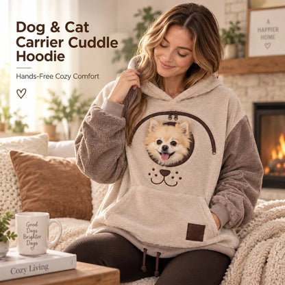 Levari Cuddle Hoodie — Built-In Pet Pouch