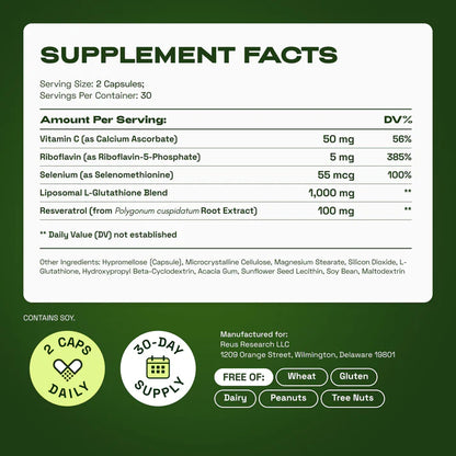 Levari-Labs Liposomal Glutathione