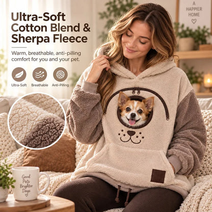 Levari Cuddle Hoodie — Built-In Pet Pouch